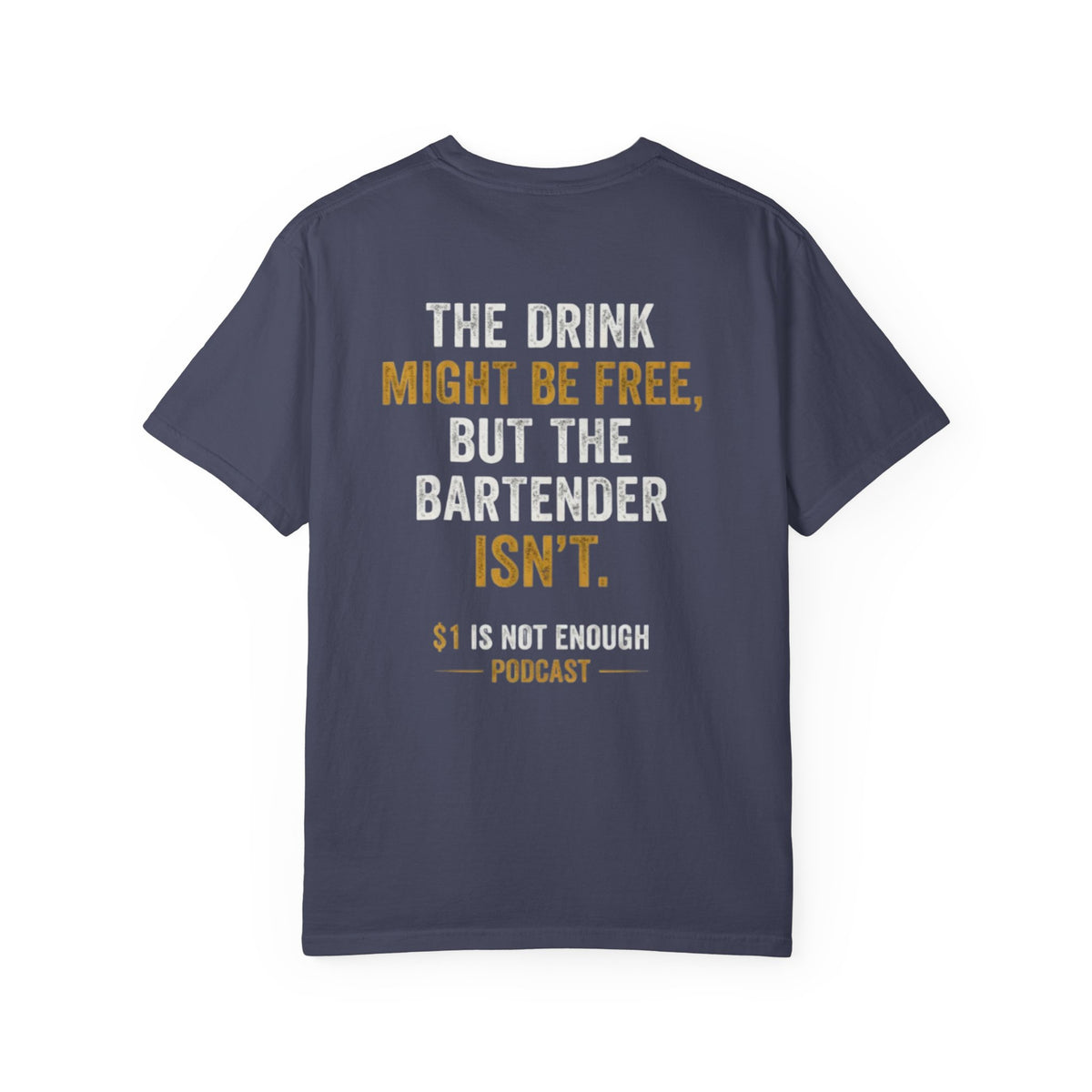 Podcast T-Shirt — "1 Is Not Enough" Retro Microphone Tee