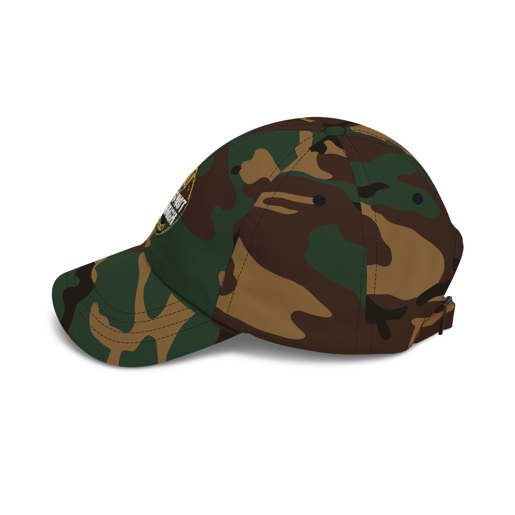 Camo "St Is Not Enough" Classic Dad Cap — Adjustable Military Green Hat