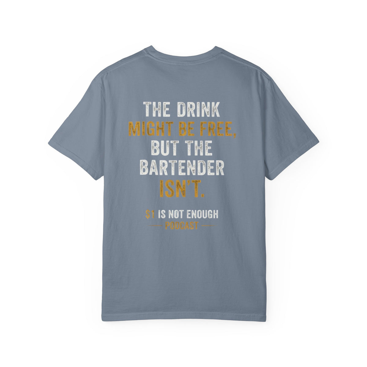 Podcast T-Shirt — "1 Is Not Enough" Retro Microphone Tee