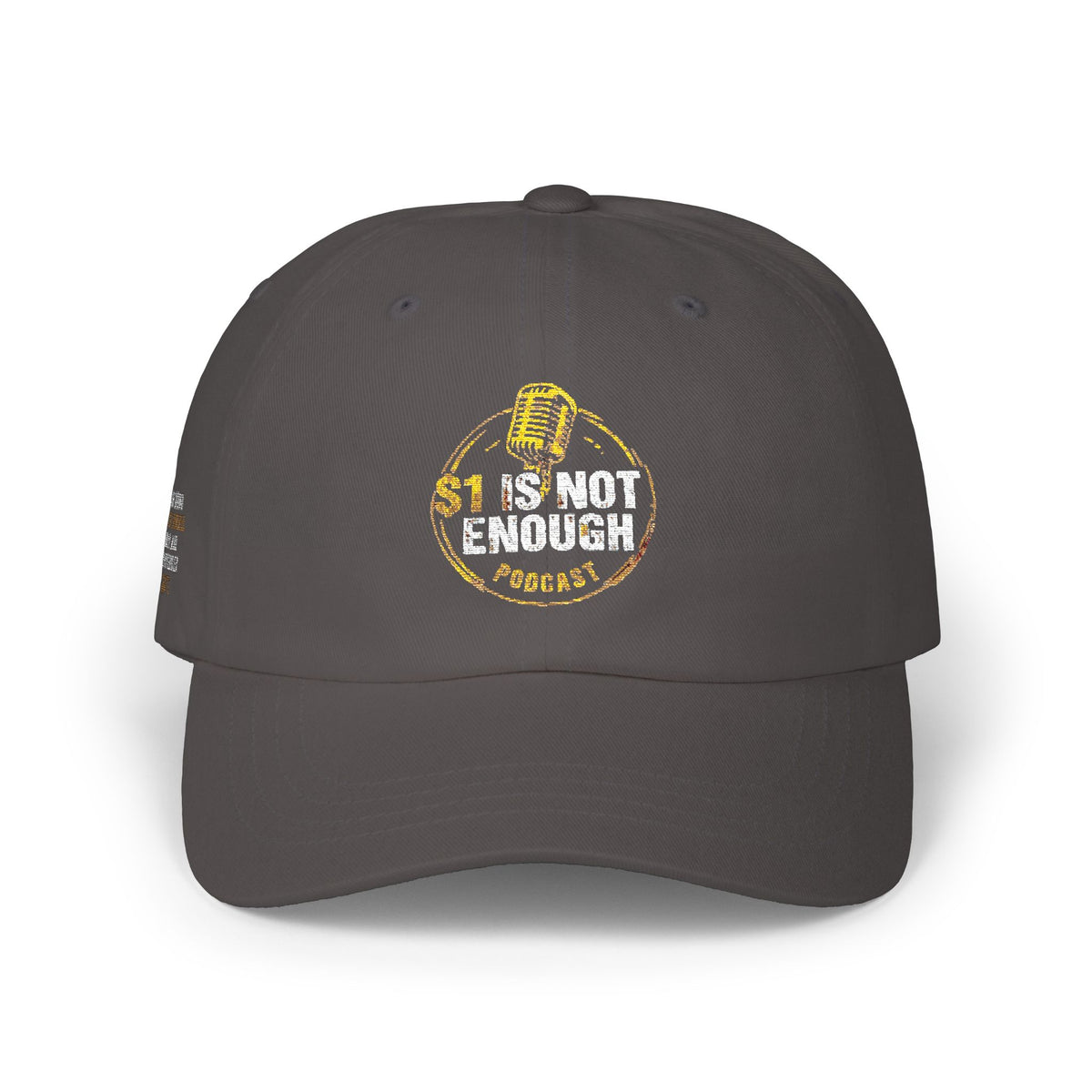 Camo "St Is Not Enough" Classic Dad Cap — Adjustable Military Green Hat