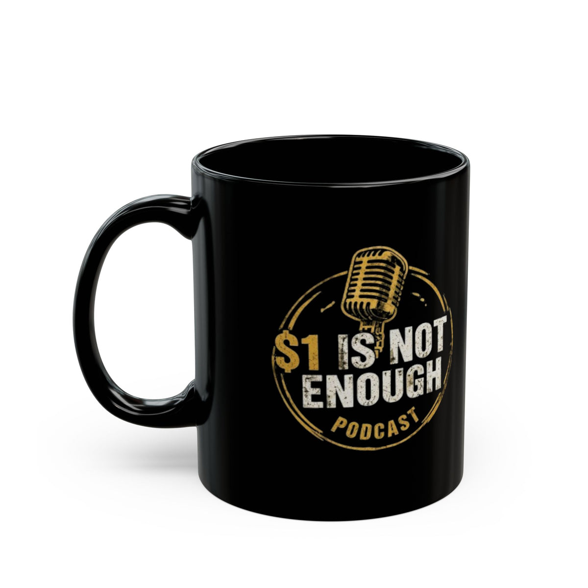 Funny Bartender Mug — "The Drink Might Be Free, But The Bartender Isn't" Black Coffee Mug