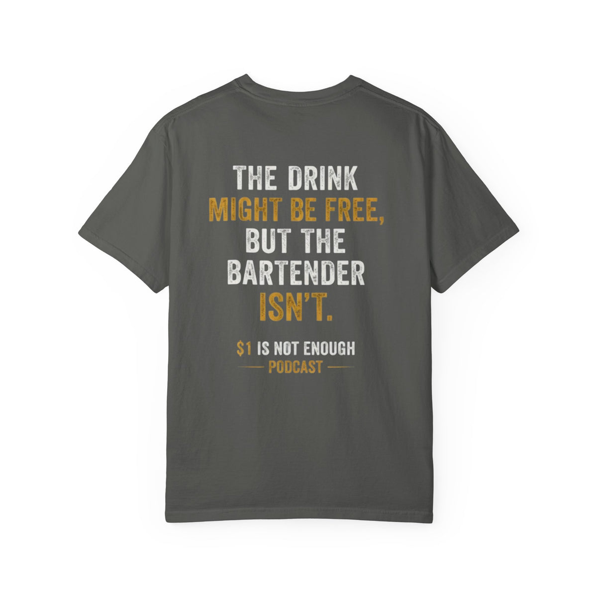 Podcast T-Shirt — "1 Is Not Enough" Retro Microphone Tee