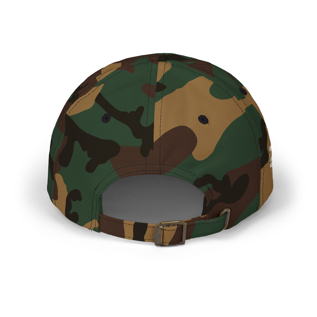 Camo "St Is Not Enough" Classic Dad Cap — Adjustable Military Green Hat