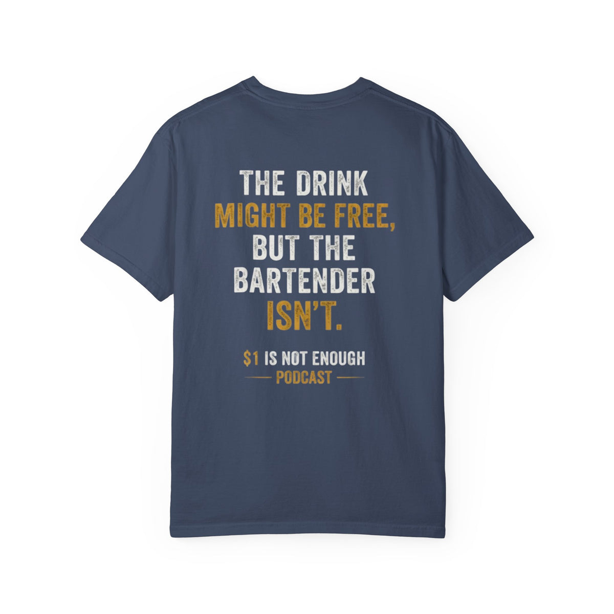 Podcast T-Shirt — "1 Is Not Enough" Retro Microphone Tee